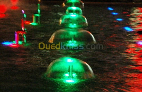   تصميم وإنشاء النوافير والشلالات وحمامات السباحة