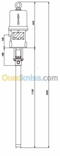 pompe de transfert à piston GHIBLI10:1