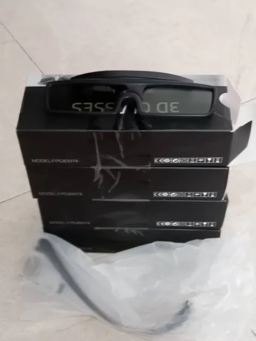 Lot de 4 Lunettes 3D Actives (Modèle FPS3D07A)