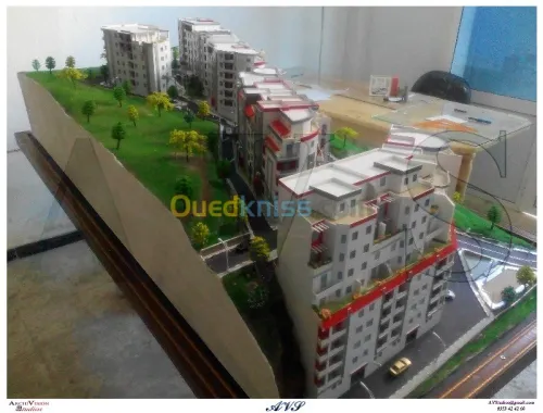 Maquettes d'architecture & Rendu 3d
