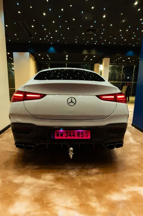 Location Mercedes GLE gris nardo