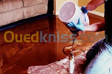 formation epoxy 3D et metalic floor 