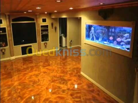 formation epoxy 3D et metalic floor 