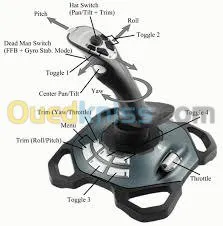 LOGITECH EXTREME 3D PRO JOYSTICK - 12 Boutons Programmables - Gâchette de Tir Rapide, USB, PC