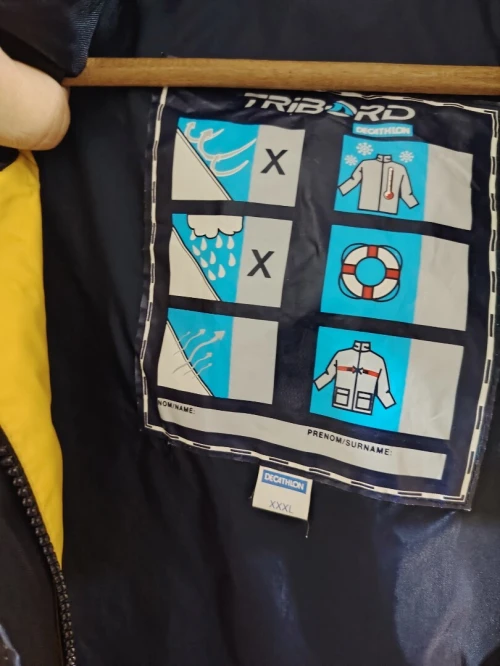 Veste imperméable tribord
