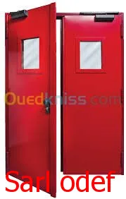 PORTES COUPE-FEU et ISSUE DE SECOURS
