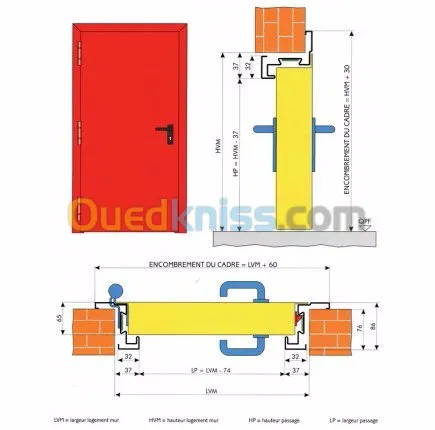 PORTES COUPE-FEU et ISSUE DE SECOURS