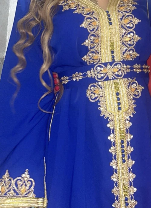 Caftan bleu