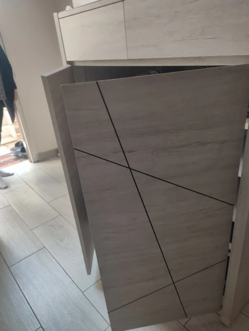 Meuble a chaussures avec 2 tiroirs