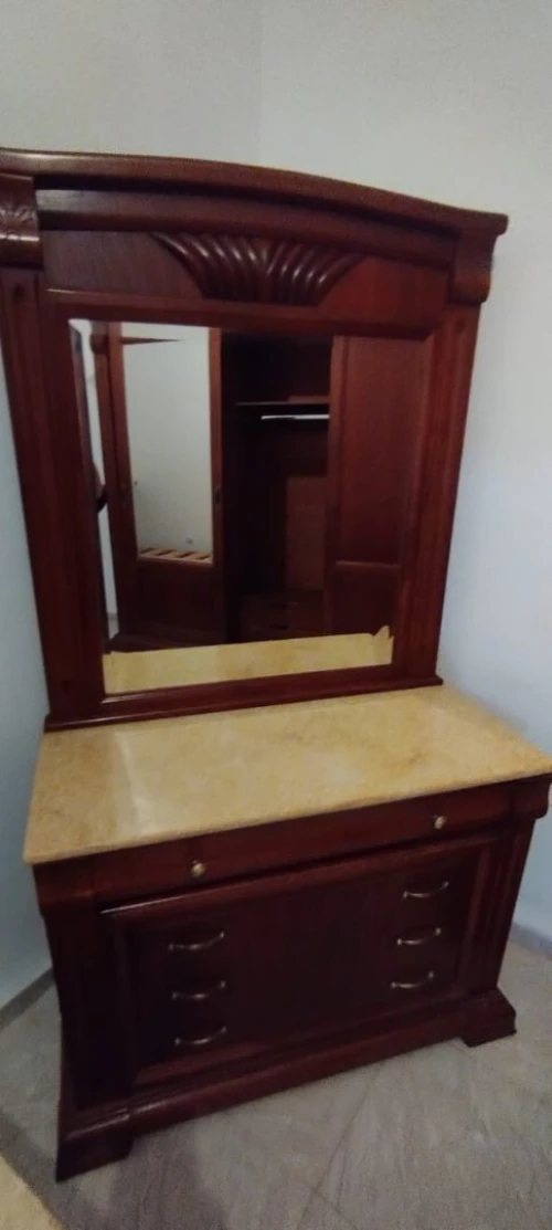 chambre à coucher en hêtre