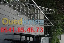 les rampes d'escaliers en inox 