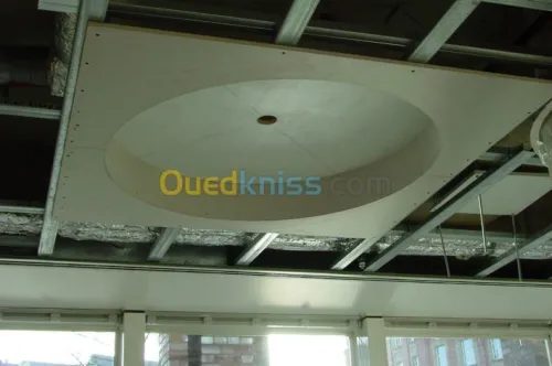  faux plafond et mur placoplâtre BA13 