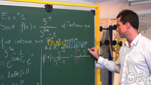 Cours  particulier  de mathématiques  