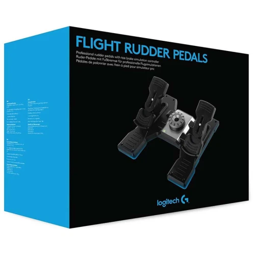 Pack Logitech Pro Flight Yoke System + Logitech Pro Flight Rudder Pedals