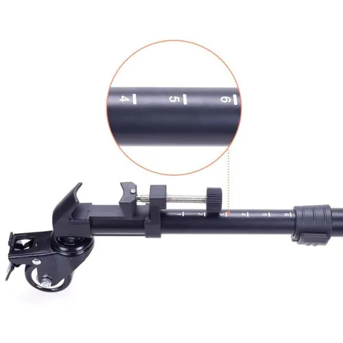 Chariot support trépied Professionnel Yunteng 900 avec 3 roues en aluminium charge MAX:15Kg