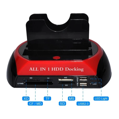 Station d'accueil Docking DockStation HDD All in one SATA IDE USB 2.0 e-SATA model:875