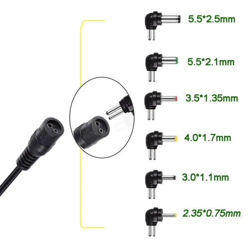 Chargeur adaptateur Alimentation universel 12W 3V 4.5V 5V 6V 7.5V 9V 12V 1.2A AC/DC Réglable