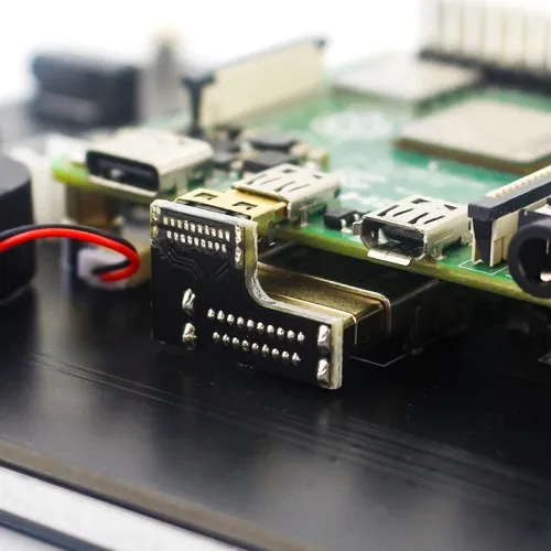 Ecran tactile 7 pouces IPS 1024 x 600 HD + Support compatible Raspberry Pi 4