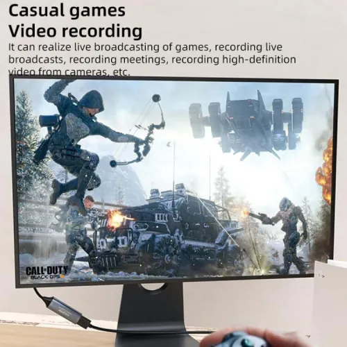 Carte d'acquisition Capture vidéo Audio USb-C Type-c HDMI 4K pour PS4 DVD caméra PC