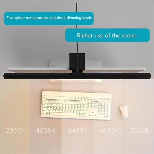Barre lumineuse pour moniteur PC Ecran Lumiere Lampe LED Bureau TB-300SD