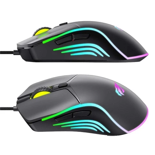 HAVIT MS1029 Souris Filaire USB Gaming 7200DPI RGB