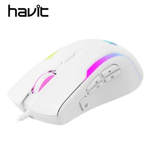 HAVIT MS1033 Souris Gaming RGB 9 boutons Programmable 8000 DPI