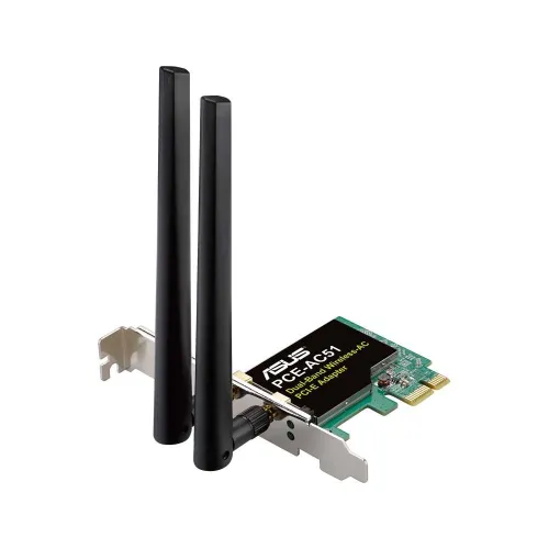 Adaptateur Carte PCI-E double bande sans fil WiFi AC AC750 ASUS PCE-AC51 733 Mbps
