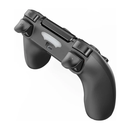Manette de jeux Gamepad sans-fil Bluetooth rechargeable 600mAh Compatible PC PS4