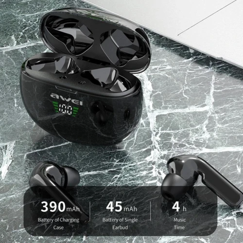Ecouteur Earbuds sans-fil bluetooth 5.0 Awei T15P Waterproof IPX4