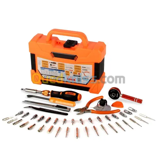 Caisse kit d'outils de réparation magnétiques tournevis 47 en 1 pour Laptop Smartphone