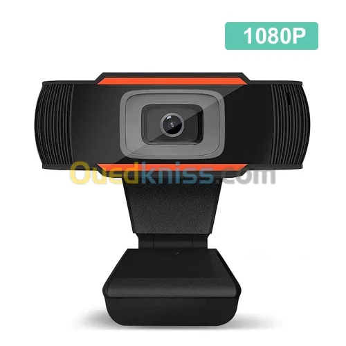 WEBCAM FULL HD 1080P 30fps caméra web USB avec microphone pour PC, ordinateur portable Mac