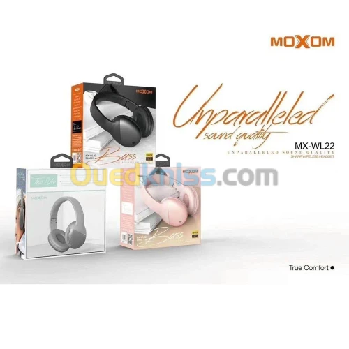 Casque Sans-fil Bluetooth 5.0 MOXOM MX-WL22