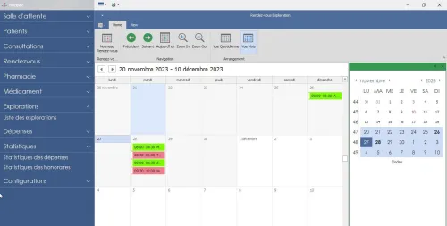 Gestion de cabinet médicale pédiatrie