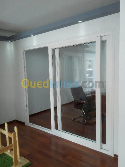 menuiserie en PVC (portes et fenêtres)