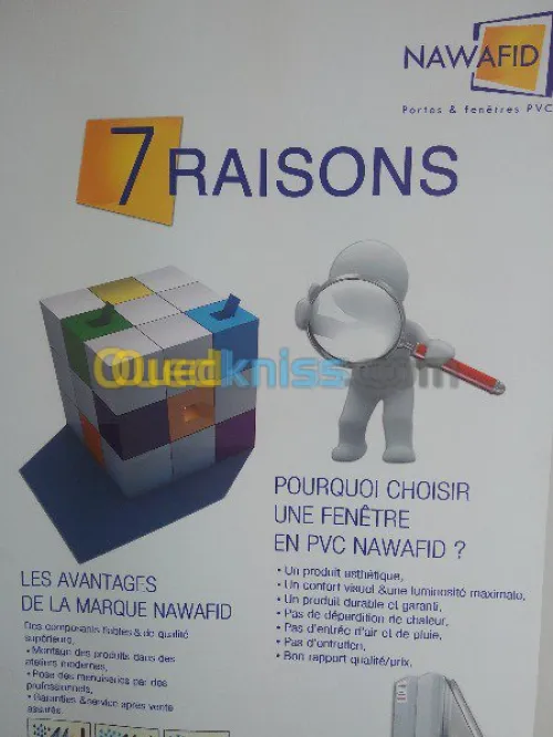 menuiserie en PVC (portes et fenêtres)