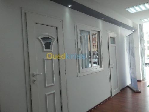 menuiserie en PVC (portes et fenêtres)