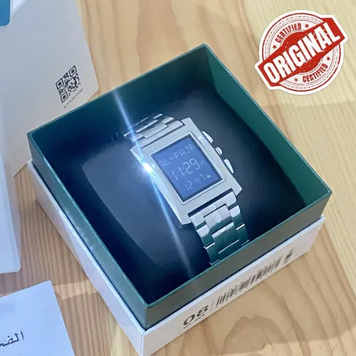 ساعة الفجر ALFAJR WL-08SS الأصلية 2020 مع ضمان 6 أشهر و التوصيل مجاناً (مستعملة) ماركة تاع كسيبة صح