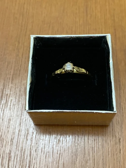 Solitaire(bague on Or)