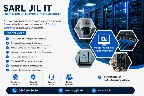 Prestation de Services Informatiques SARL JIL IT