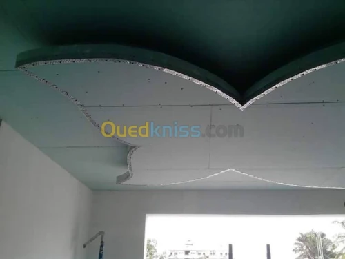 Pose Plaque au platre BA13