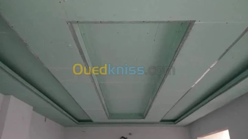 Pose Plaque au platre BA13