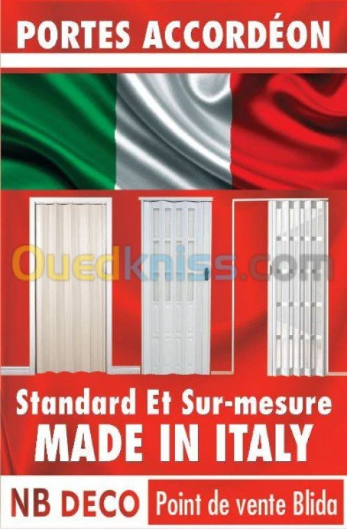 portes accordèon