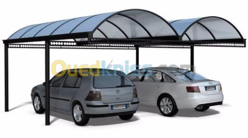 réalisation abri voiture 