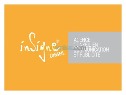 CONSEIL EN COMMUNICATION ET PUBLICITE