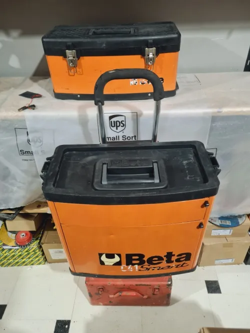 BETA C41 Smart - Chariot porte-outils métallique à deux modules superposables (vide)