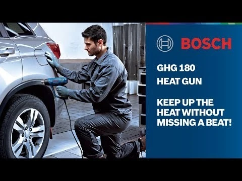 Pistolet d'air chaud 1800W 3 niveau 60/350/600C - BOSCH GHG 180 