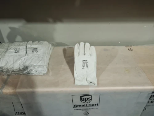 gants original cuire naturel T9,10,11 - OPSIAL HANDSKIN KANSAS GOLD (EN388-France)