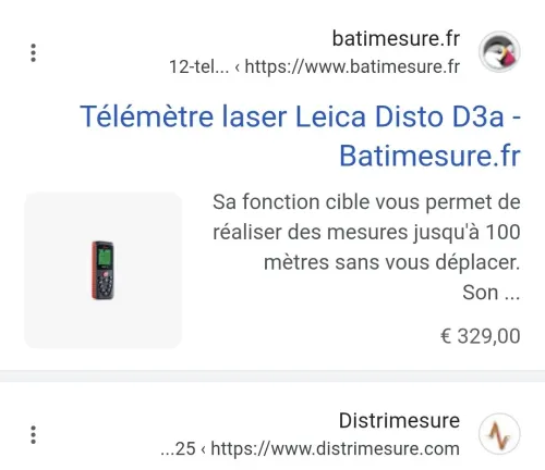 Télémètre laser original 60-200m intérieur-extérieur HILTI /LEICA /RIDGID