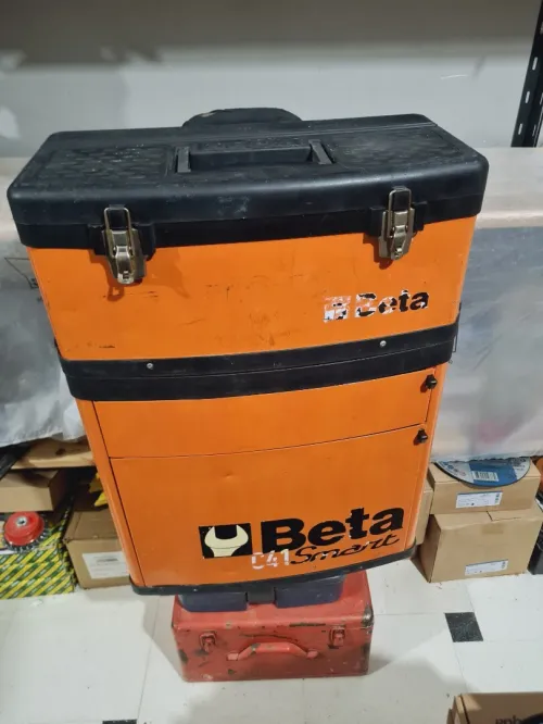 BETA C41 Smart - Chariot porte-outils métallique à deux modules superposables (vide)