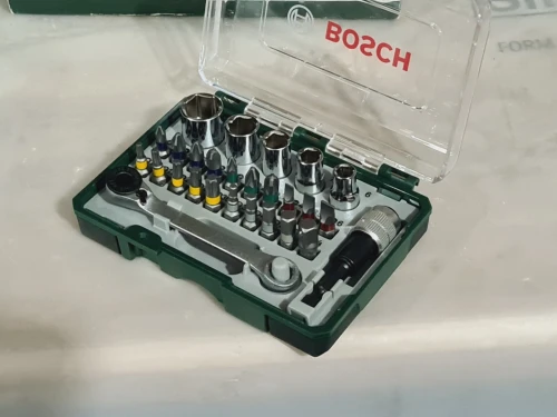 BOSCH - Coffret embout et douille à cliquet 27 pièces